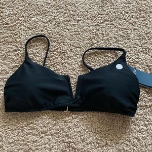 Hollister bikini top black small